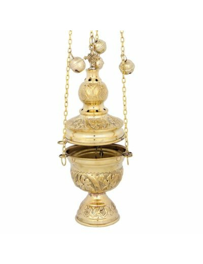 Encensoir à Chaîne, Corps 24 cm, avec Chaîne 55cm