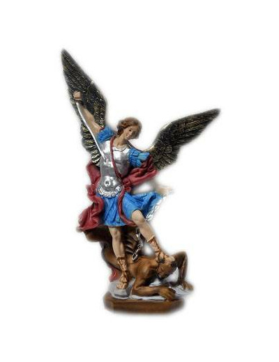 St Michel résine couleur 30cm