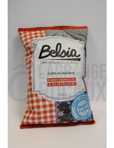 Chips Artisanale au Piment d'Espelette AOP - Belsia