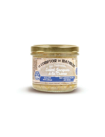 Saint Jacques à la Crème - 100g