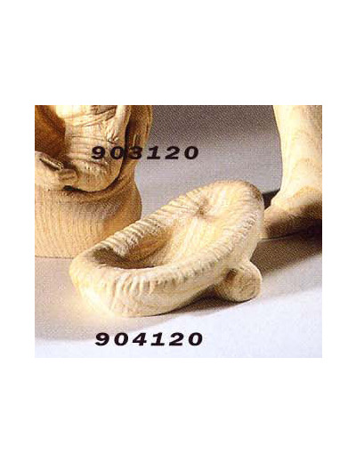 Berceau pour crèche 13cm bois naturel