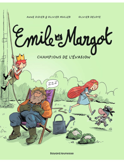 EMILE ET MARGOT, TOME 12 - CHAMPIONS DE L'EVASION