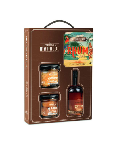 Coffret "Il était une fois Rhum Vanille"