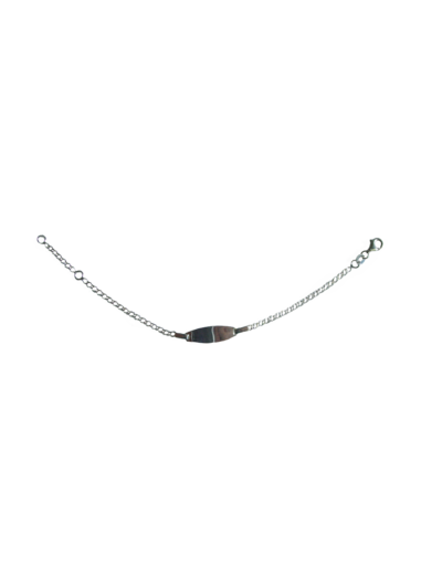 Bracelet en Argent 925 - IDENTITE BB D.ROMBO 16CM