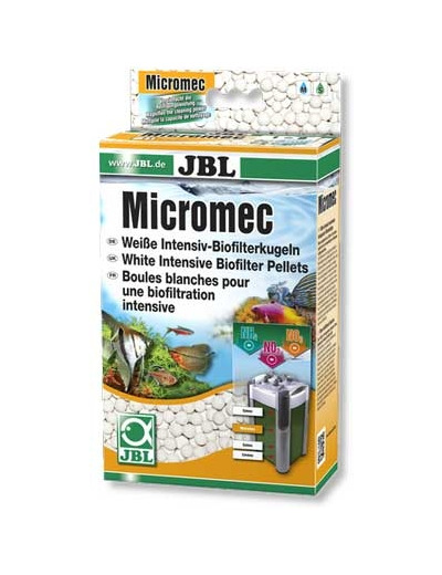 Billes MicroMec en verre fritté pour filtres d'aquarium