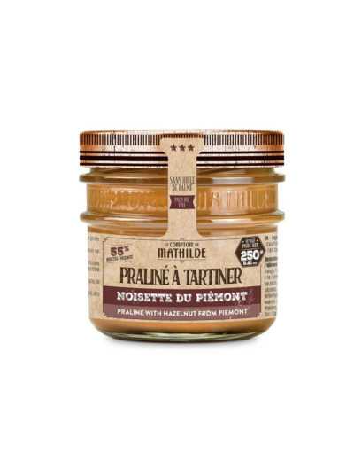 Praliné à tartiner Noisette du Piémont 250G