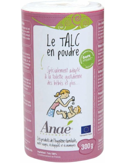 Talc en poudre 300g Anae