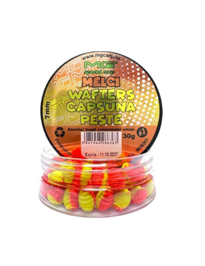 snail wafter fraise poisson MG