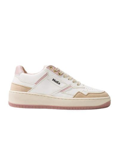 Chaussures MOEA Gen1 White & Pink Suede