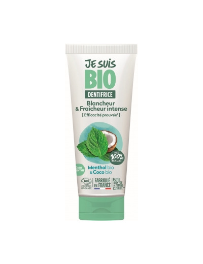 Dentifrice blancheur et fraîcheur intense menthe coco 75ml