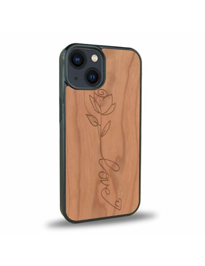 Coque iPhone 15 Plus - Flower love
