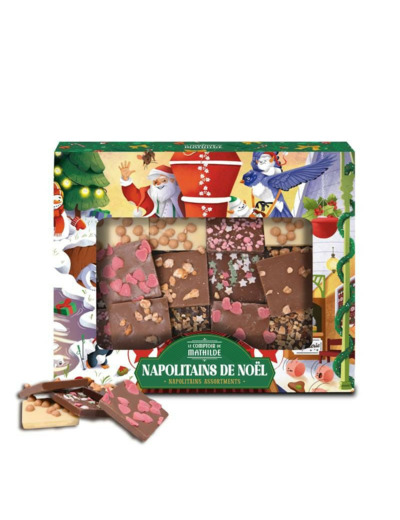 Coffret Napolitains de Noël