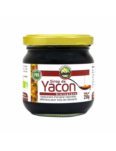 Sirop de Yacon Bio-250g-Ecoidées