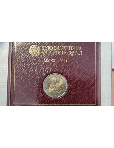 VATICAN 2 EURO 2021 CARAVAGGIO B.U.