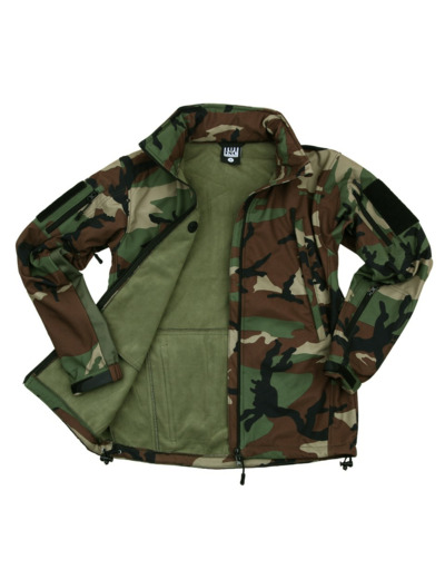 Veste Softshell Tactique 101 INC (woodland)