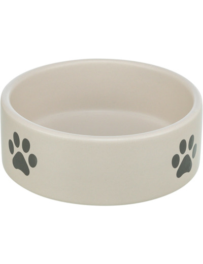 TRIXIE, Gamelle en céramique PATTES - Ø16cm