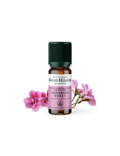 Huile essentielle Géranium rosat bio 10ml