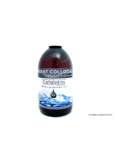 Argent Colloïdal 20ppm 500ml