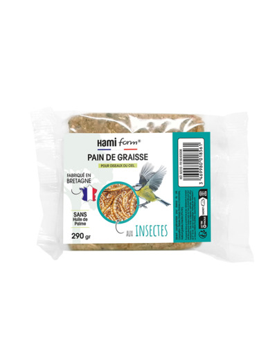 Pain de graisse aux insectes – 290 gr