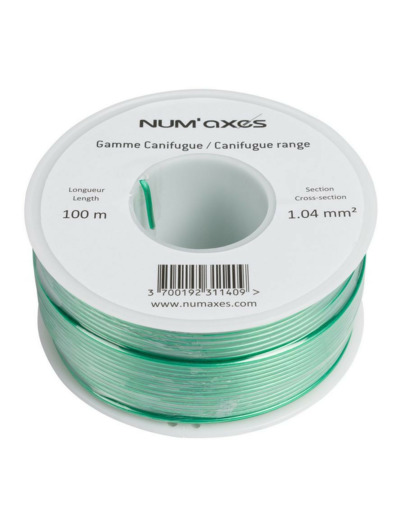 NUM'AXES Bobine de fil pour clôture anti-fugue Canifugue - 100m