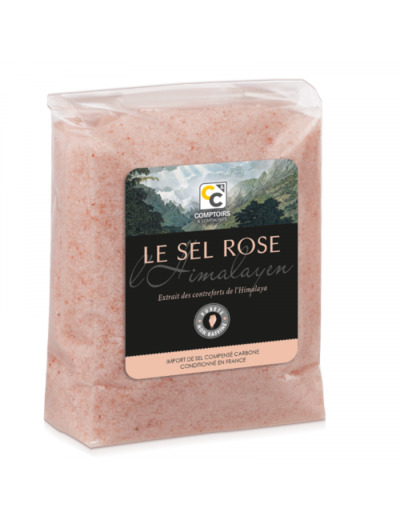 Sel Rose de l'Himalaya-500g-Comptoirs et Compagnies