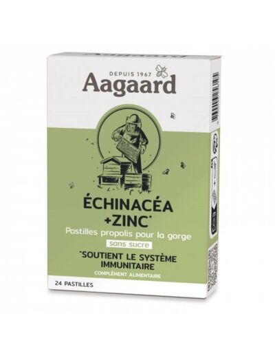 Propolentum Echinacea+Zinc-24 pastilles-Aagaard