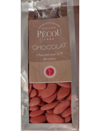 Dragées Chocolat 70% Terracotta