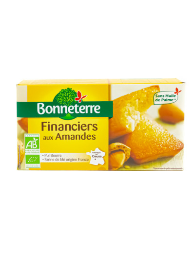 Financiers Pur Beurre aux Amandes Bio 150g