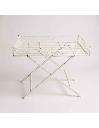 Desserte jardin fer 71x45x55cm