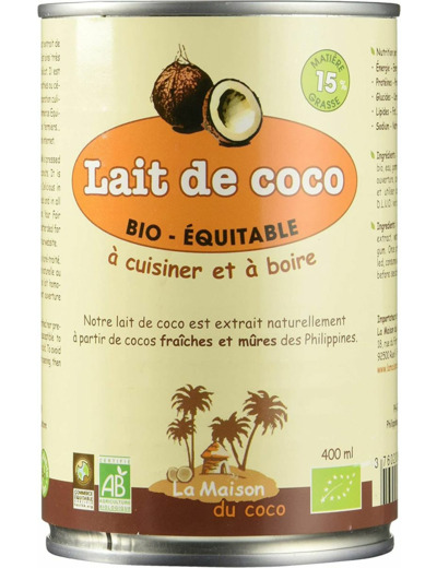 Lait coco 40cl LA MAISON DU COCO