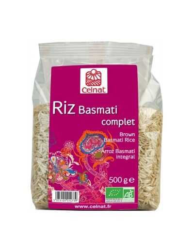 Riz Basmati long complet 500g