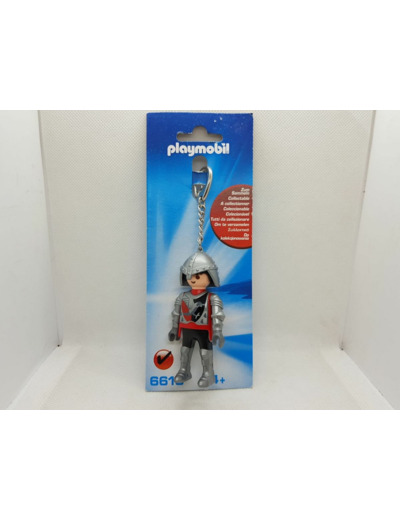 PORTE-CLES CHEVALIER PLAYMOBIL 6616 BOITE NEUVE