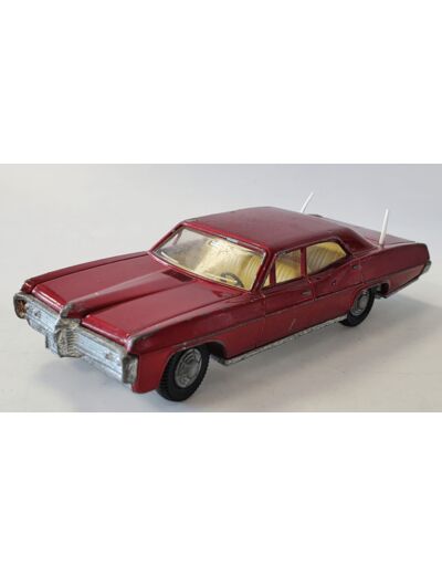 PONTIAC PARISIENNE ROUGE DINKY TOYS 1/43 MECCANO SANS BOITE