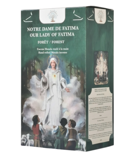 1 étui de 12 bâtons d'Encens - ND de Fatima - Forêt