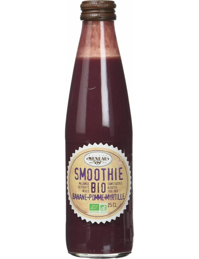 Smoothie banane pomme myrtille 25cl SIROPS MENEAU