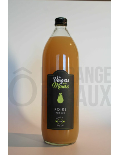 Pur jus de poire 1L - Les Vergers de la Manse