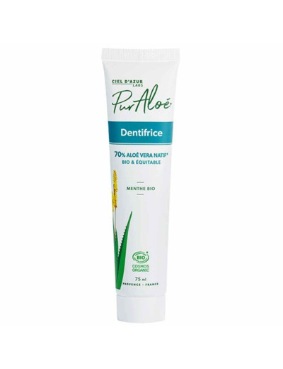 Dentifrice aloe vera 75ml PurAloe