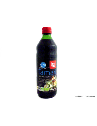 Sauce de Soja Tamari Strong -25% de Sel Bio 500ml