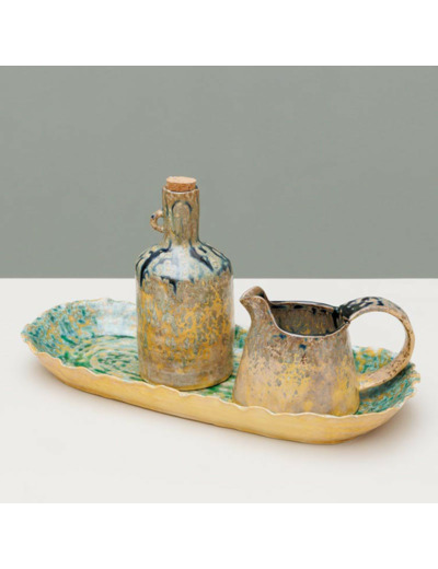 Ensemble ménagère huile et vinaigre 34x20x15cm