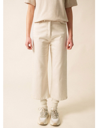 Jean droit Maurine en coton