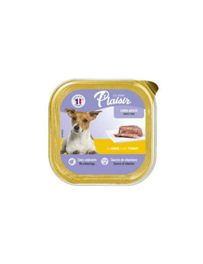 Repas plaisir Chien, Pâtée à la dinde - 150g