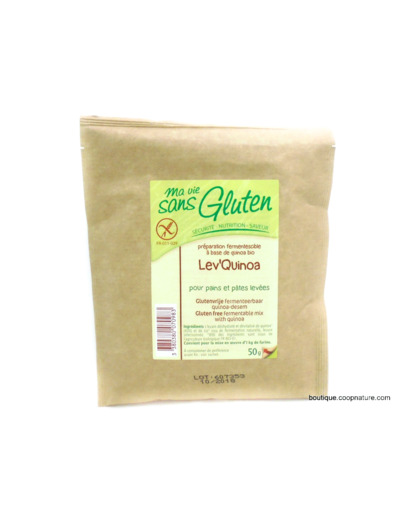 Lev'Quinoa Préparation Fermentescible Sans Gluten 50g