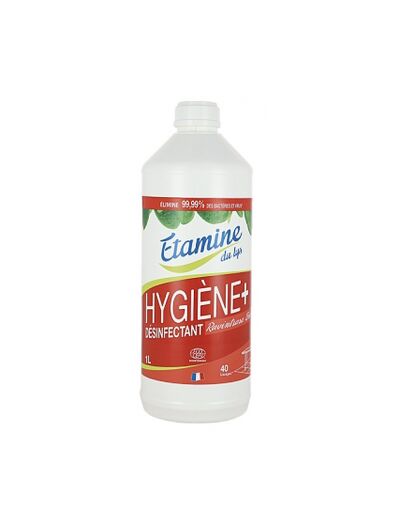 Hygiène + aux 9 huiles essentielles nettoyant désinfectant 1L