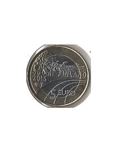 FINLANDE 2015 5 EURO GYM SUP