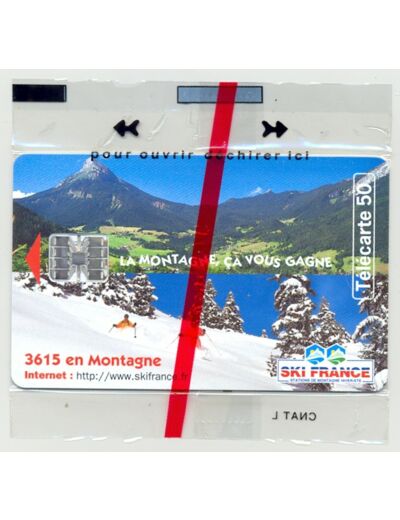 TELECARTE NSB 50 UNITES 04/97 SKI FRANCE F731