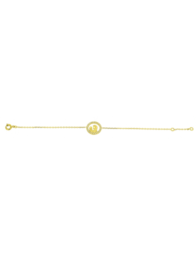 Bracelet en Plaqué Or - VIERGE ET ENFANT