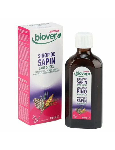 Sirop de Sapin sans Sucre- 150ml-Biover