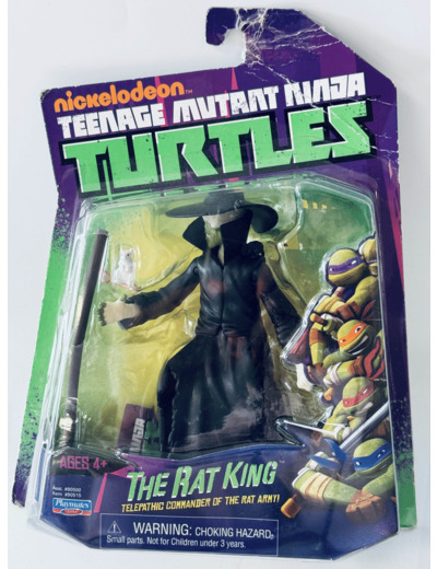 FIGURINE TORTUES NINJA MUTATION THE RAT KING ETAT BOITE