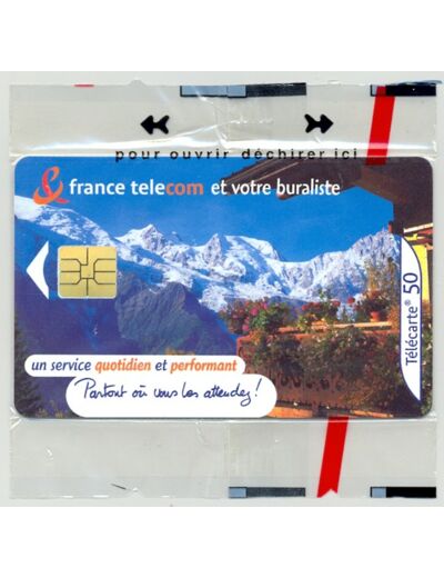 TELECARTE NSB 50 UNITES 11/00 BURALISTE B MONTAGNE F1097