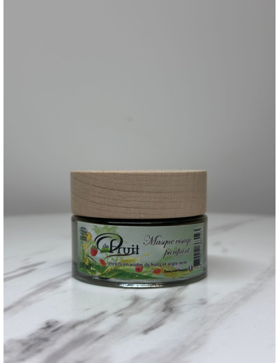 Masque visage purifiant